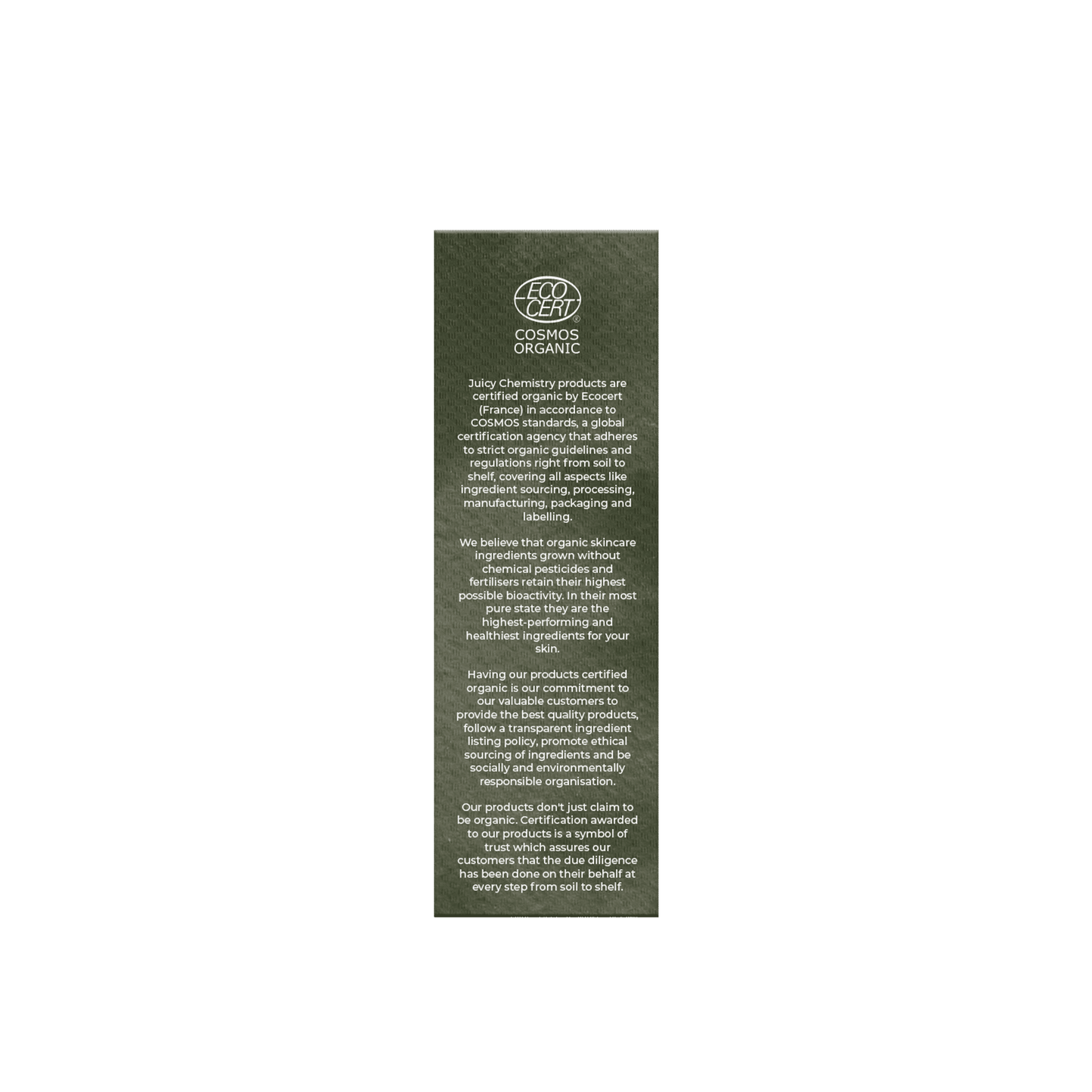 Juicy Chemistry Organic Body Wash Fortified with Blood Orange + Geranium