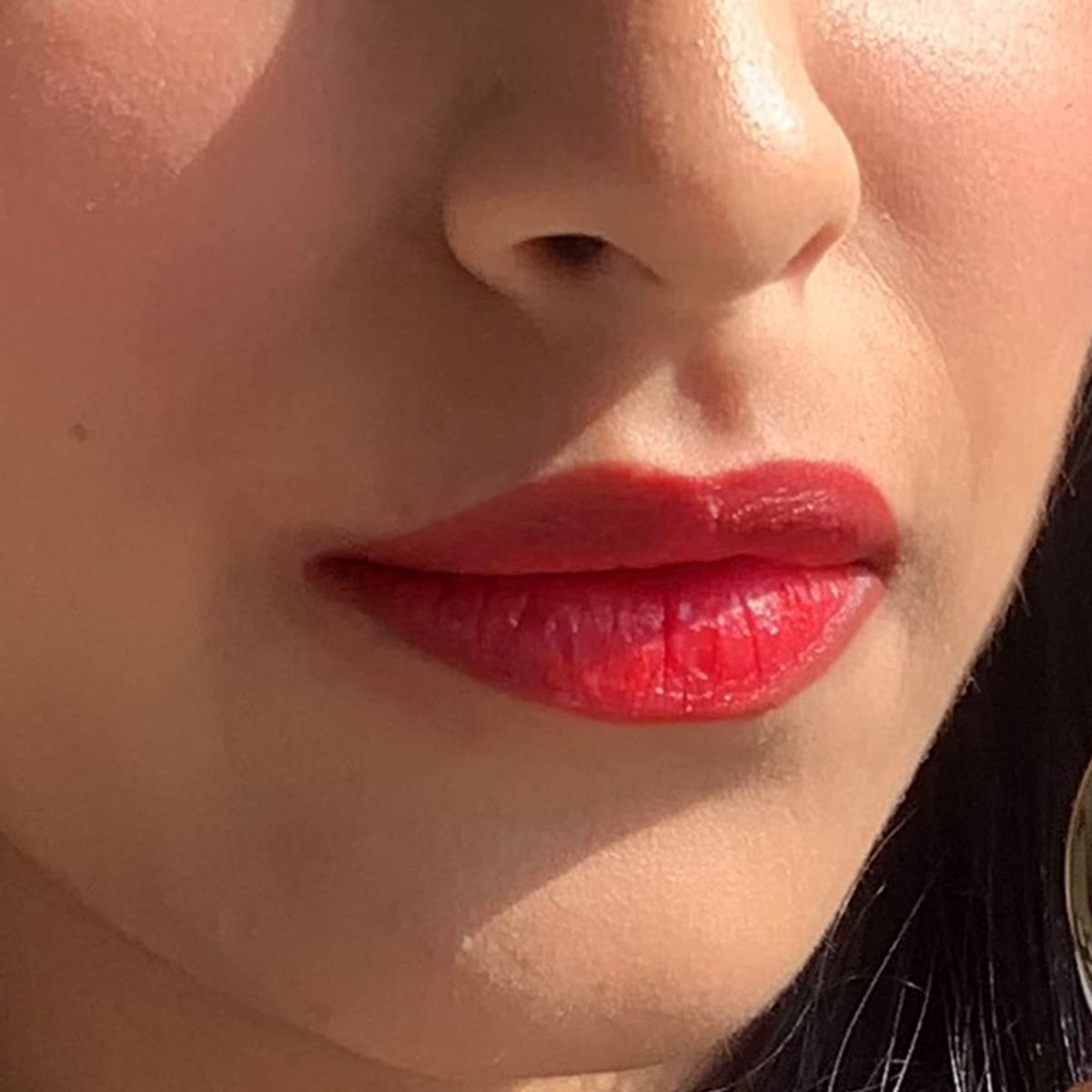 Daughter Earth Daughter Earth 100% Vegan Lip and Cheek Tint in Amor, showing the creamy pink product in a compact container.