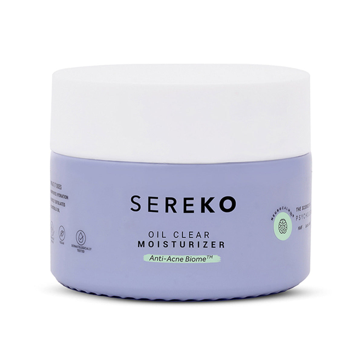 Sereko Oil Clear Face Moisturizer with Lactic Acid & NMF for Oily, Acne-Prone & Combination Skin
