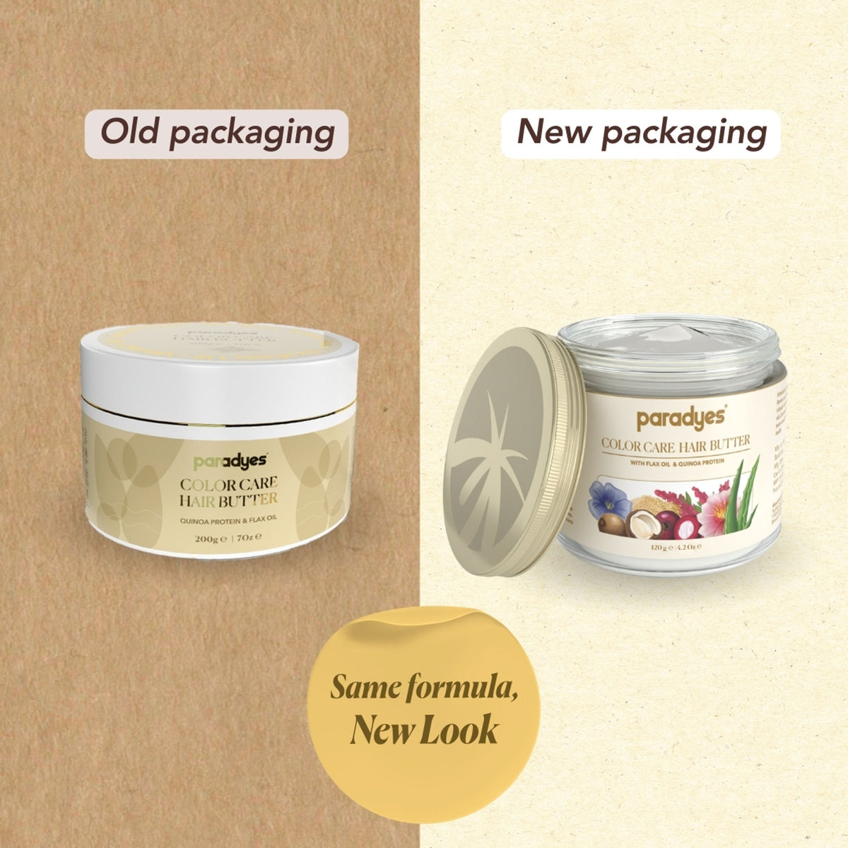 Paradyes Color Care Hair Butter With Quinoa & Flax Oil