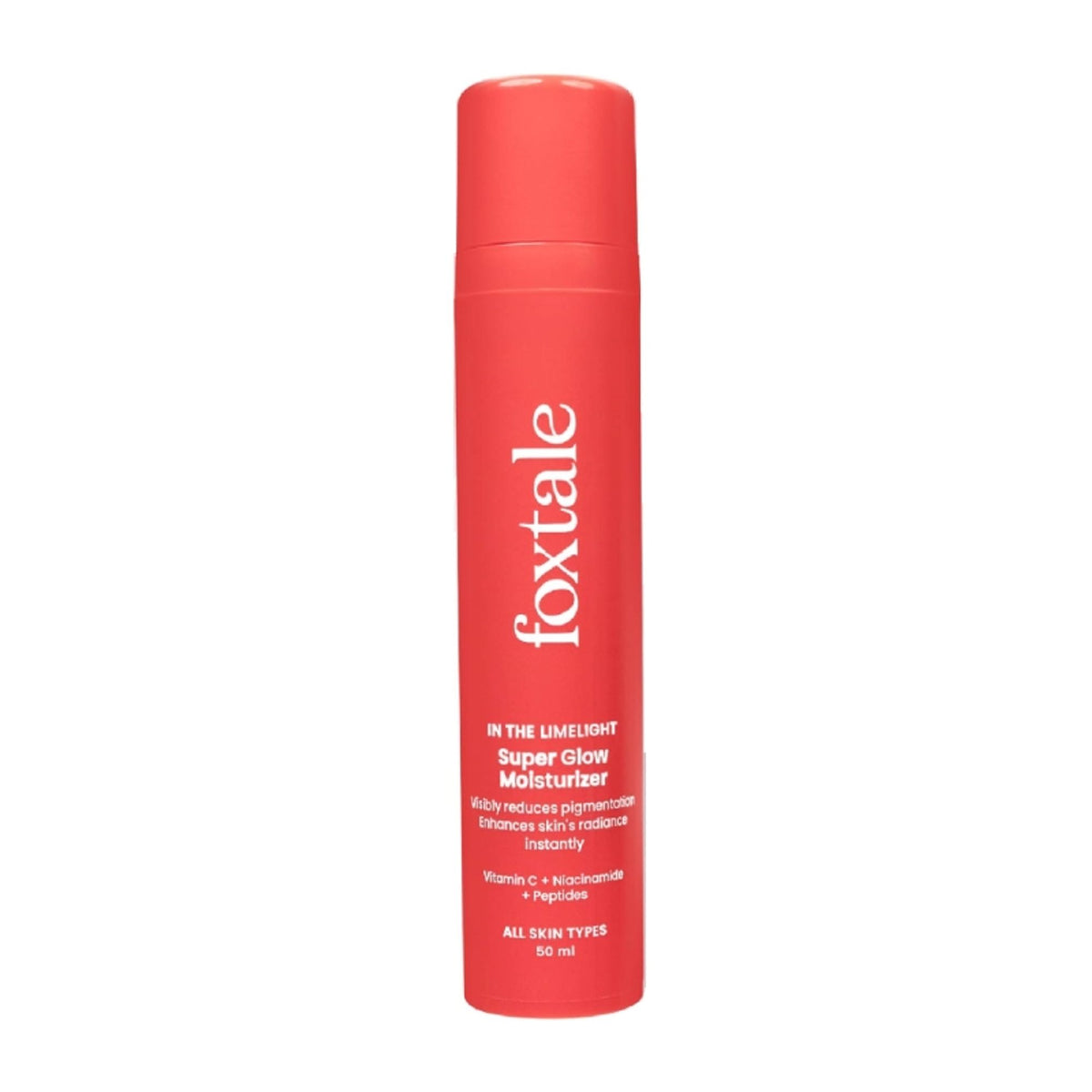 Foxtale Super Glow Moisturizer with Vitamin C & Niacinamide For Dull, Pigmented & Uneven Skin