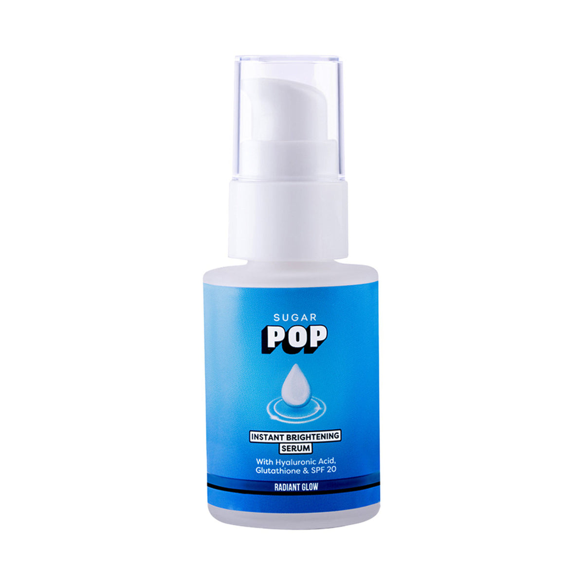 SUGAR POP Instant Brightening Serum With Hyaluronic Acid And Glutathione SPF 20
