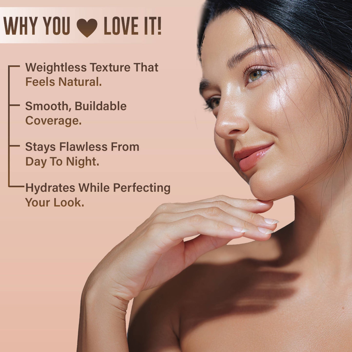 Matt look Base Master Ultra Smooth Foundation - Light