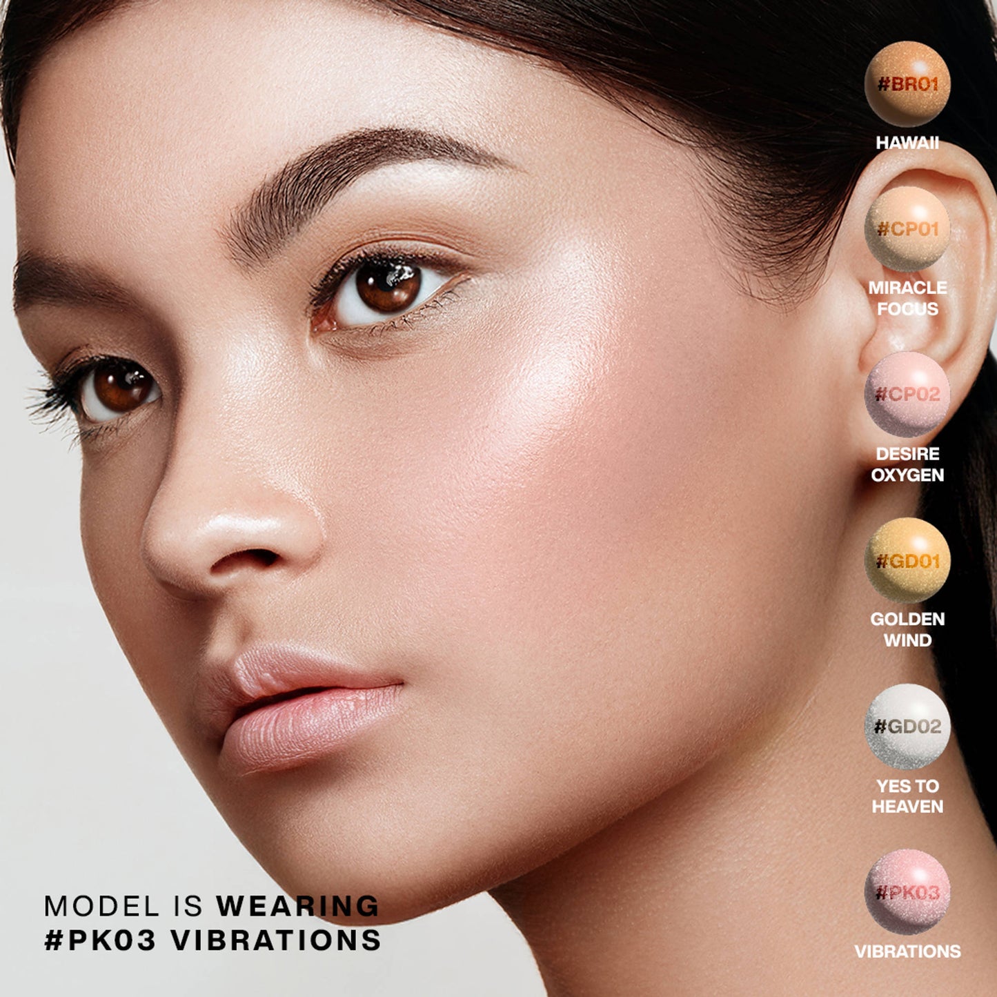 Focallure Light To Light Liquid Highlighter - PK03 Vibrations