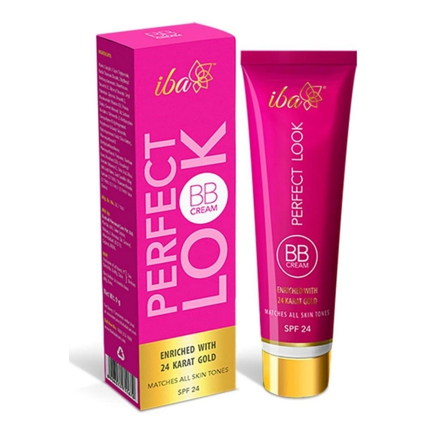 IBA Perfect Look Bb Cream With 24 Karat Gold (light Shade)