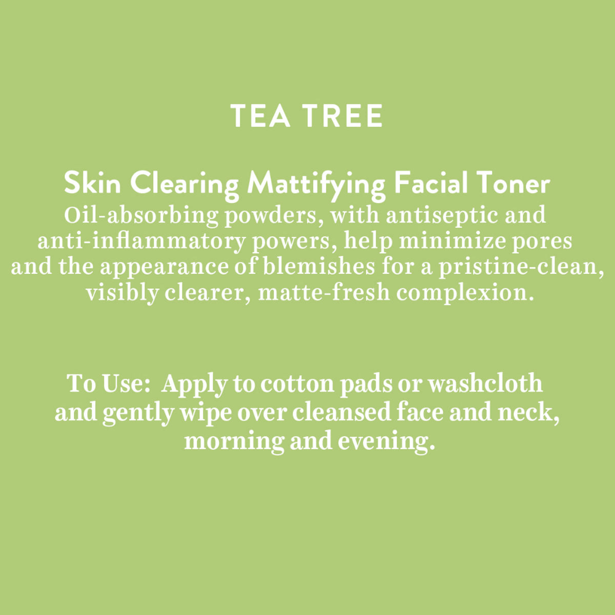 Biotique Tea Tree Skin Clearing Mattifying Facial Toner