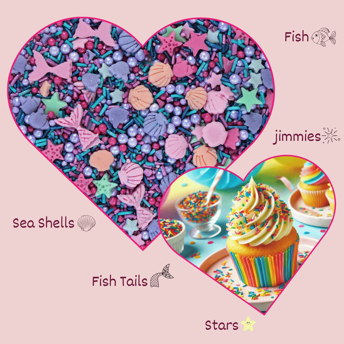 Confect Under the Sea Sprinkles for Decoration 06