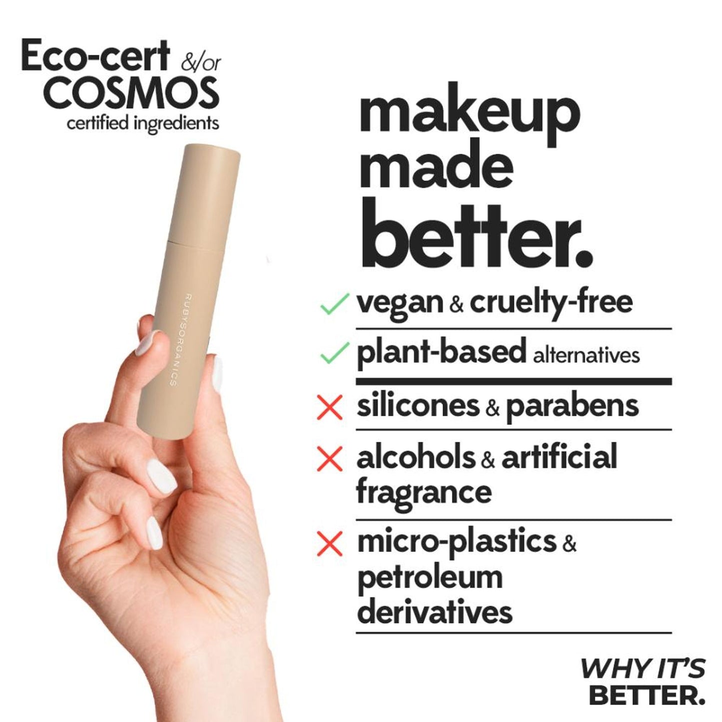 Ruby's Organics Hydra Concealer With Free Mini Puff - Hc 6