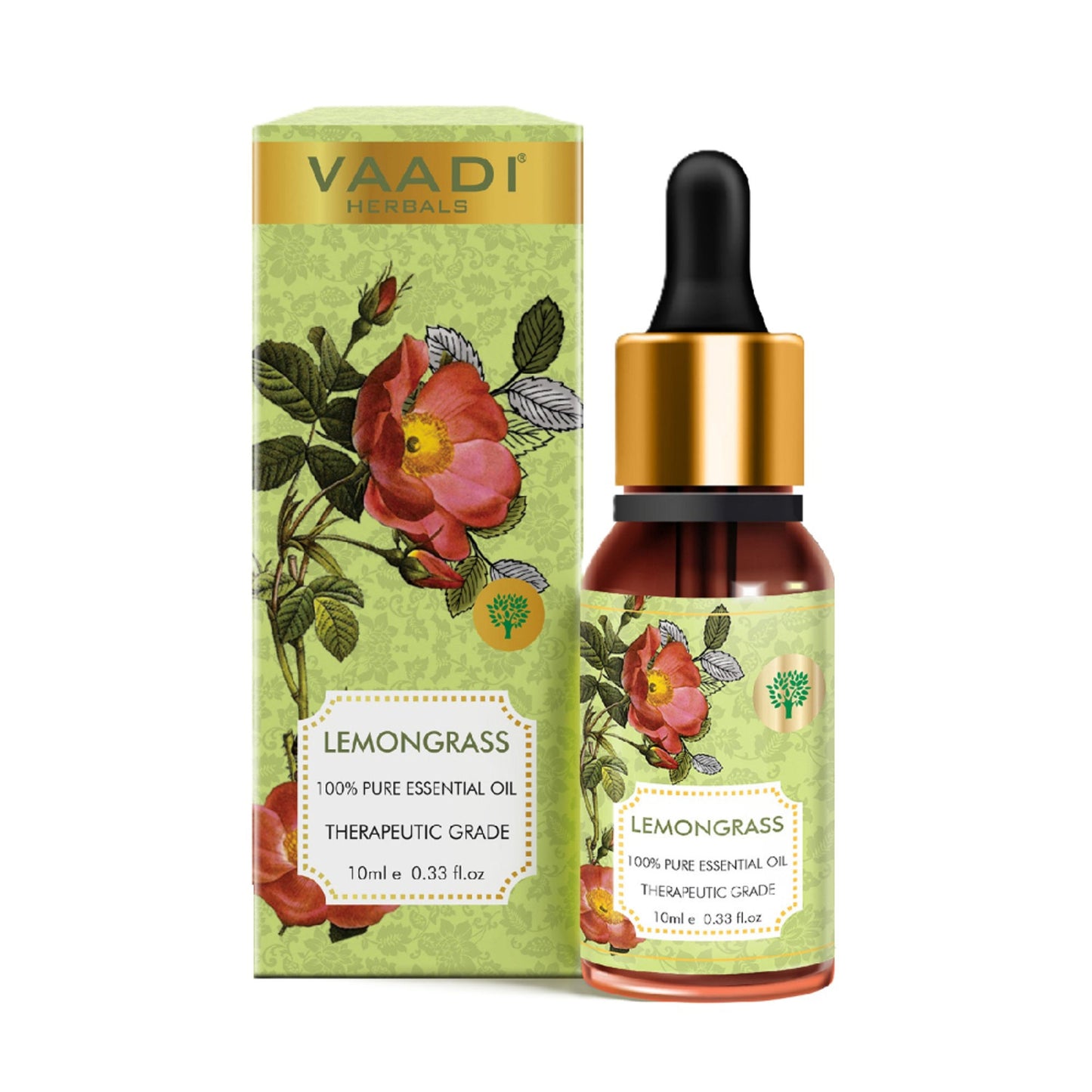 Vaadi Herbals Lemongrass 100% Pure Essential Oil Therapeutic Grade