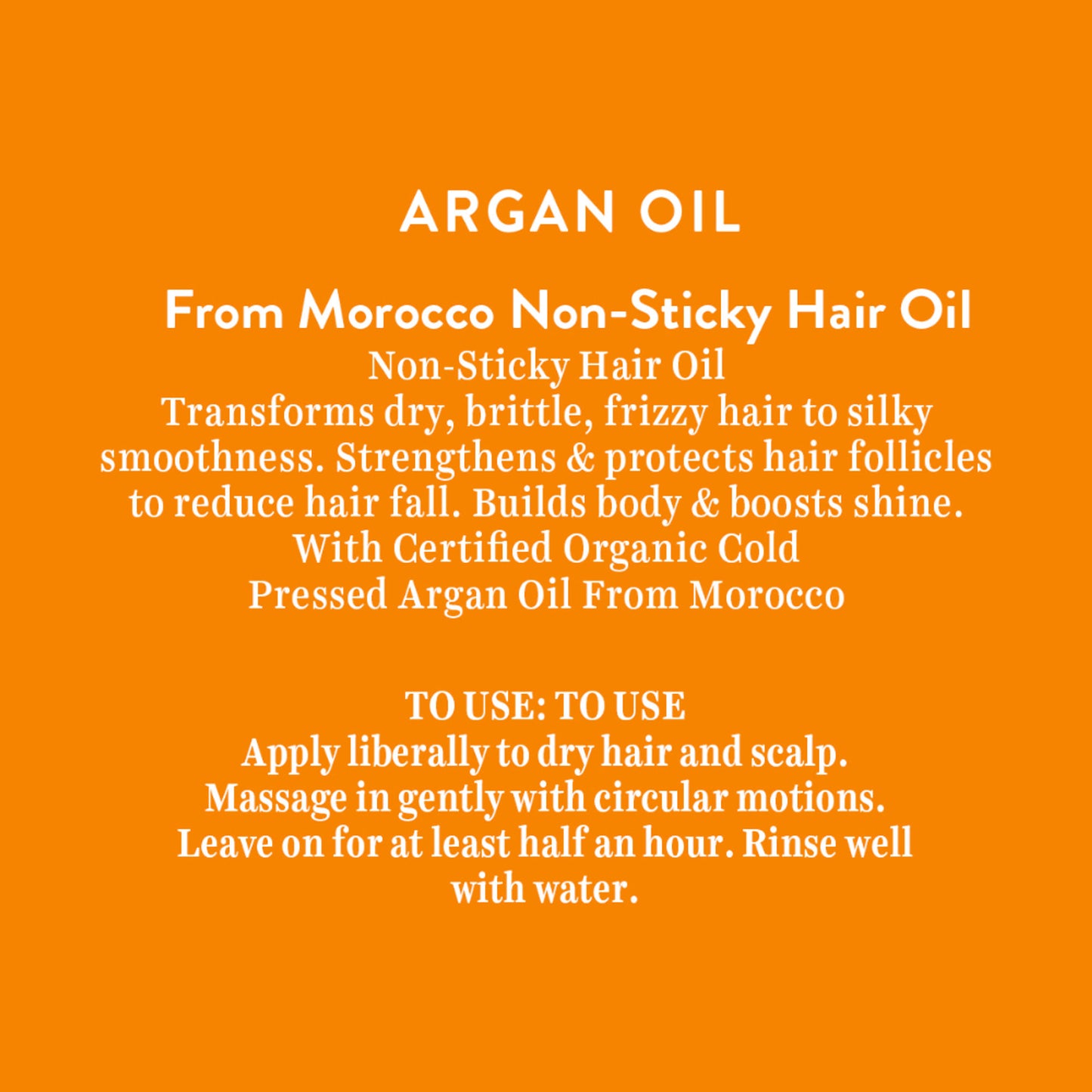 Biotique Advanced Organics Argan Oil From Morocco Non-sticky Hair Oil
