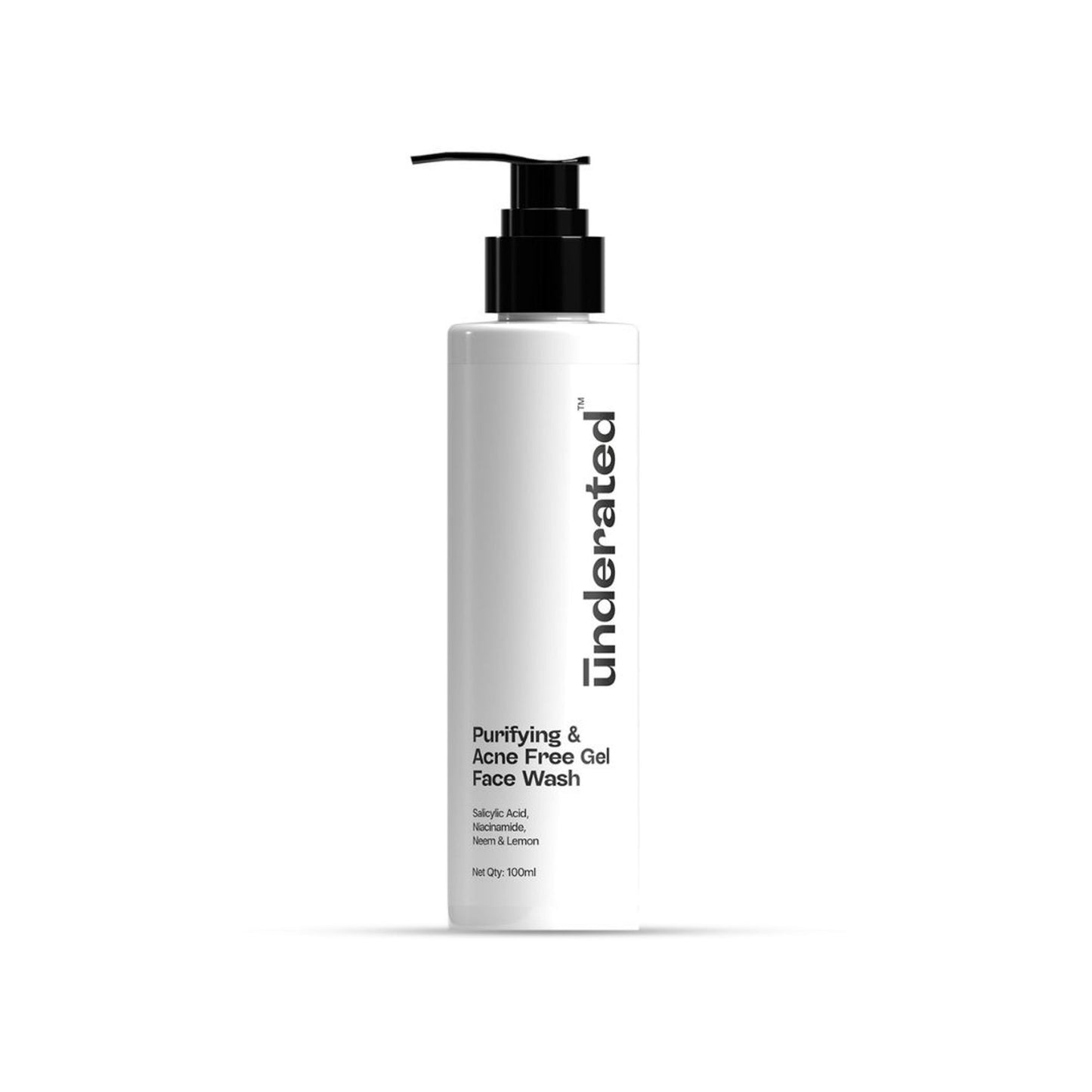 Underated Purifying & Acne Free Gel Face Wash