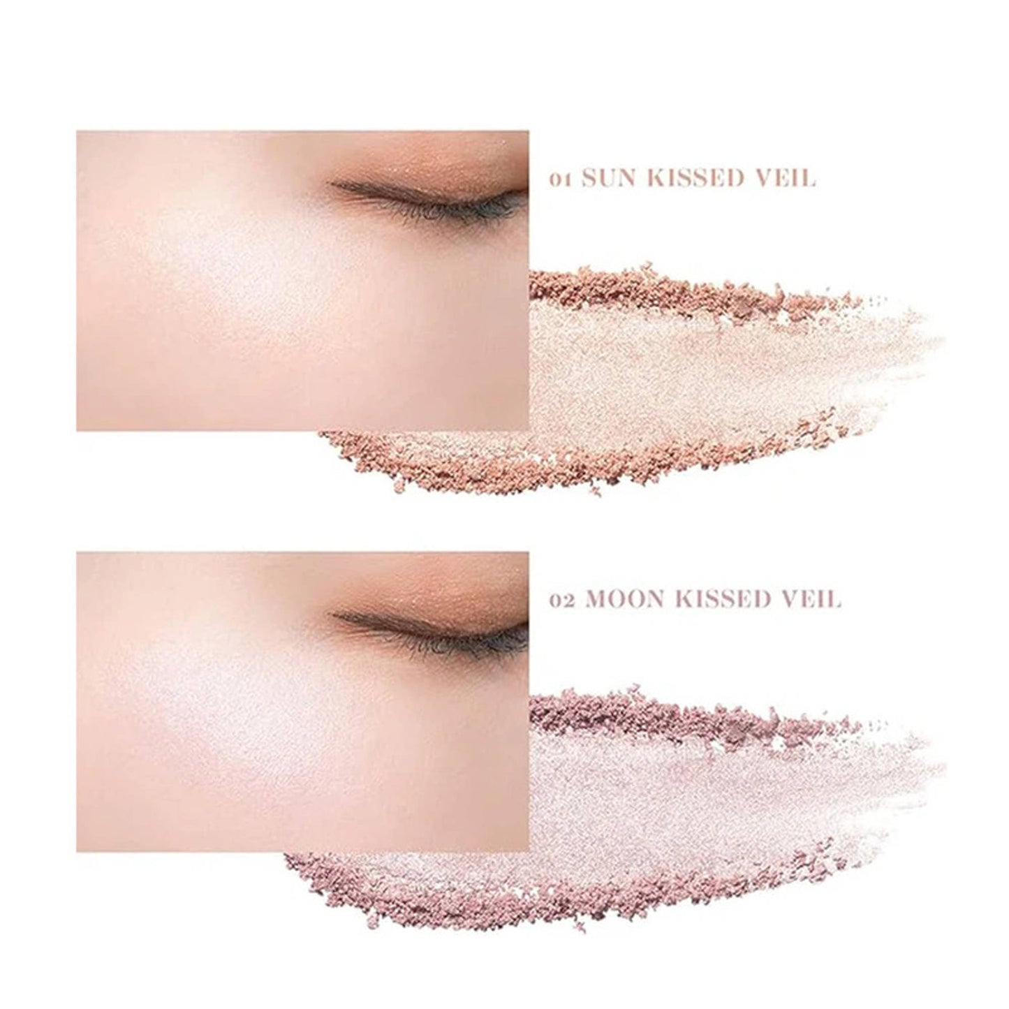 Rom&nd See-Through Veillighter Highlighters - Sunkissed Veil