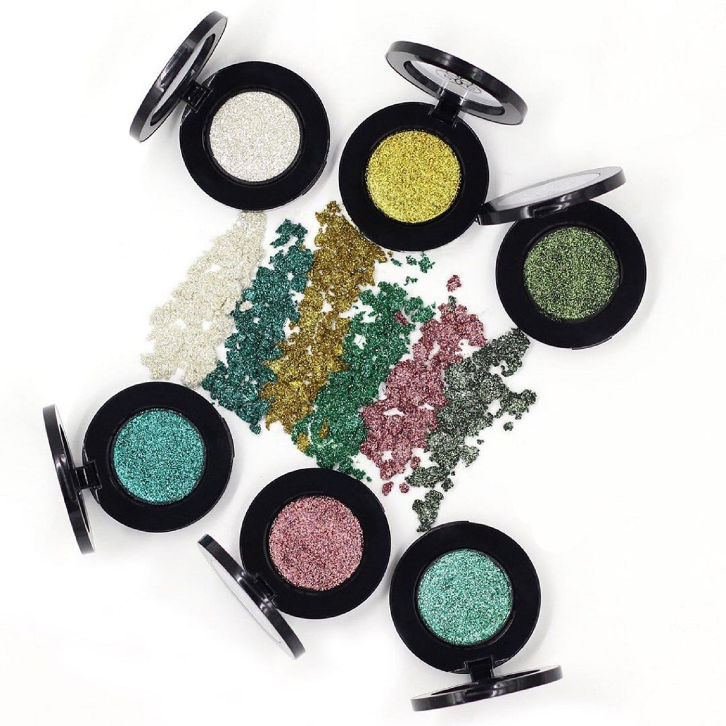 PAC Pressed Glitter Eyeshadow - 50 Lime Soda