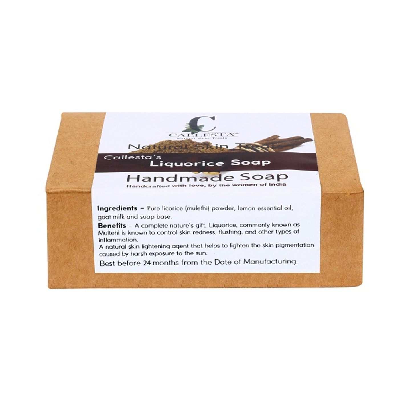 Callesta Liquorice Handmade Soap