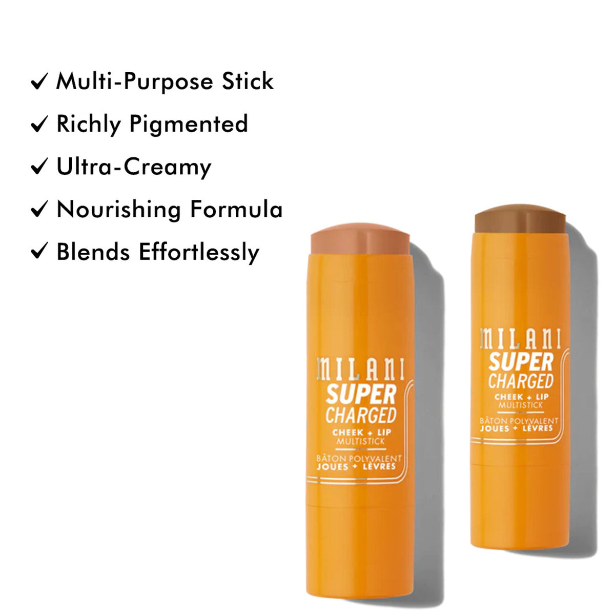 Milani Supercharged Cheek+Lip Multistick - Bronze Voltage