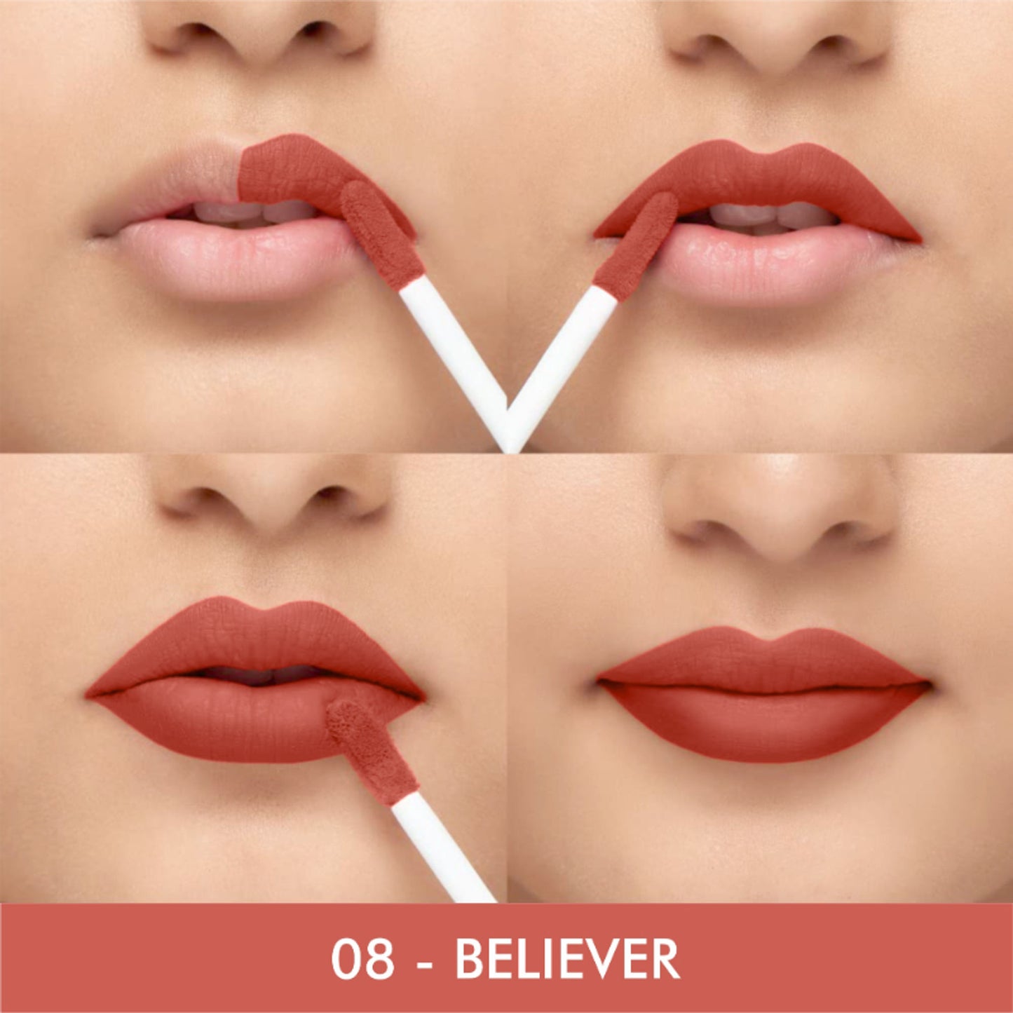 Beauty People Showstopper Liquid Lip Color With SPF 15 & Vitamin E - Believer