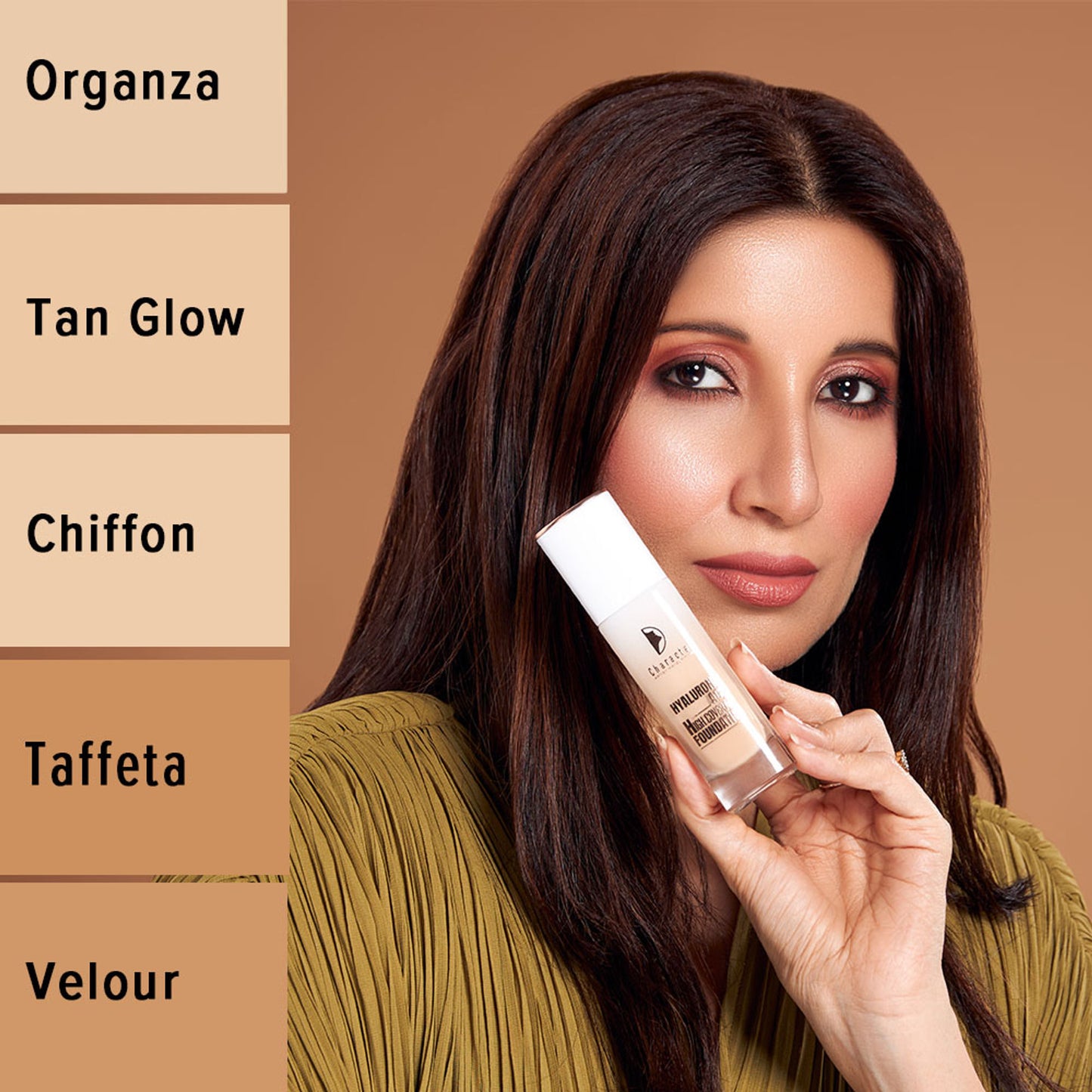 Character Hyaluronic Acid High Coverage Foundation - Taffeta 005