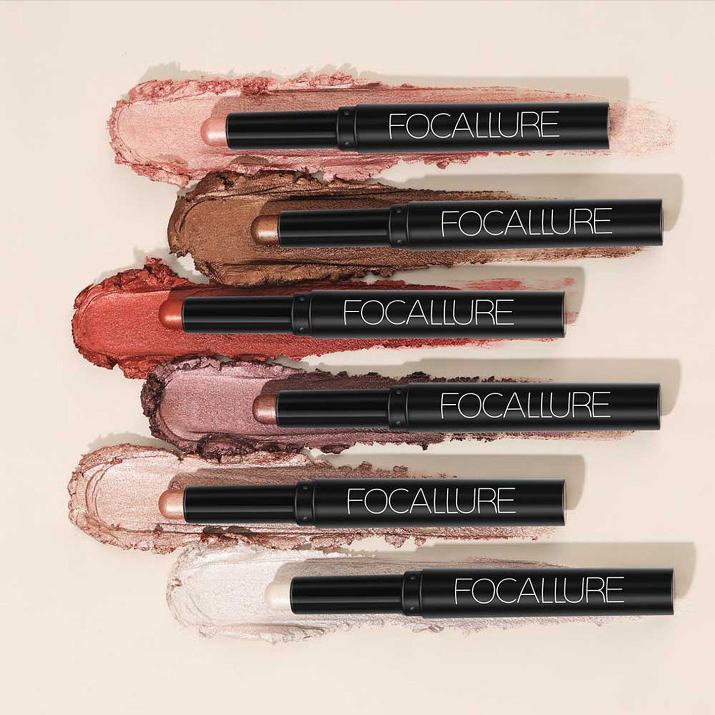 Focallure Waterproof Shimmer Eyeshadow & Liner Stick - Copper