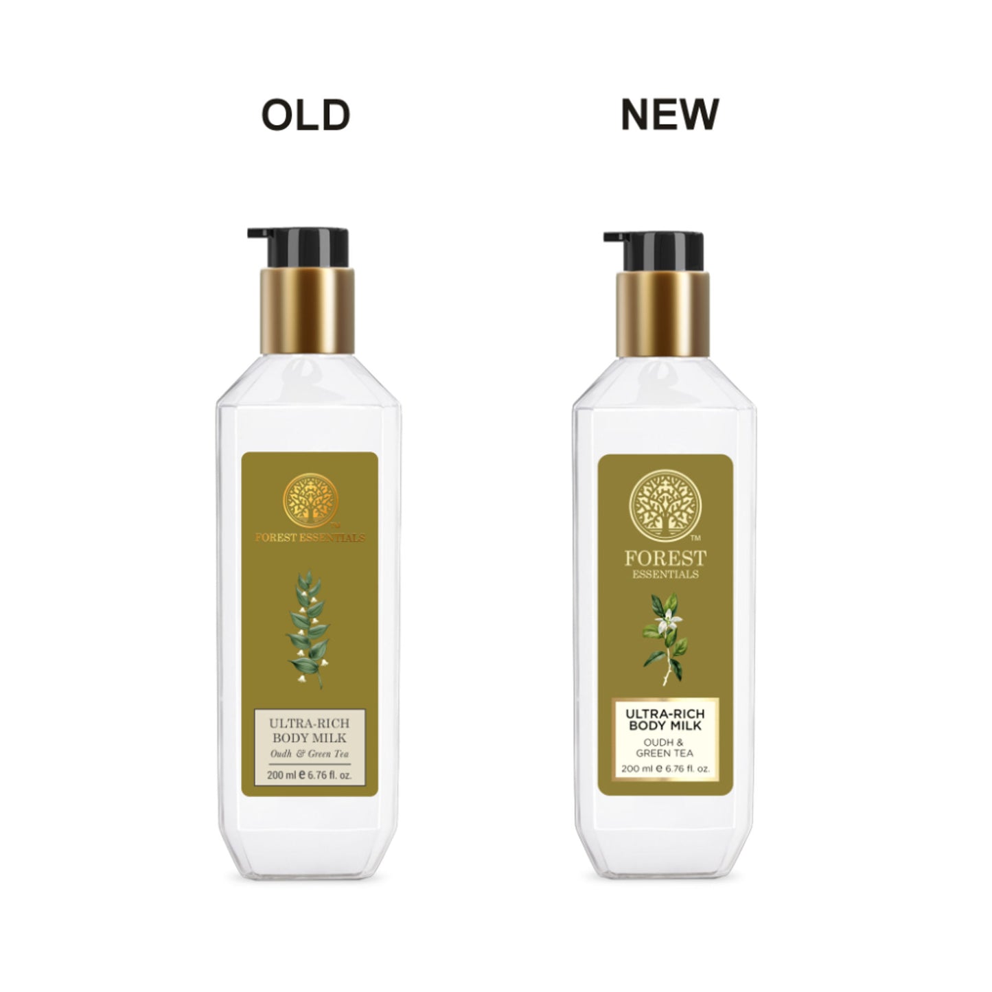 Forest Essentials Ultra Rich Body Milk - Oudh & Green Tea