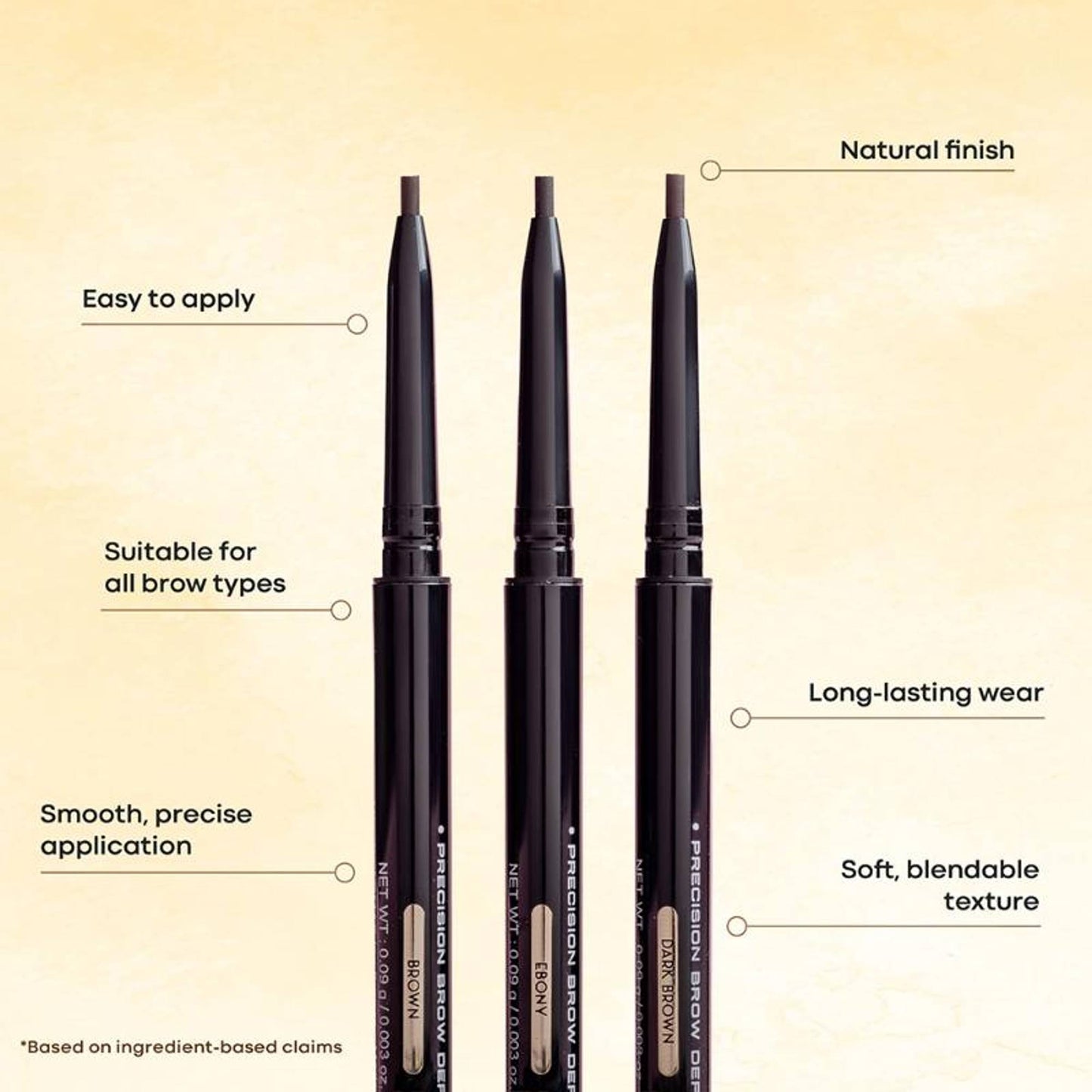 ARMAF Beaute Precision Brow Definer - Brown