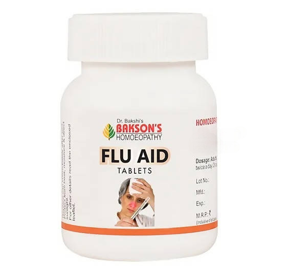 Bakson's Homeopathy Flu Aid Tablets