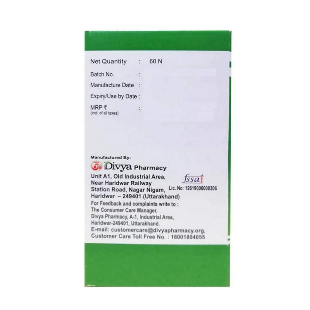 Patanjali Divya Weight Go Tablets - Indyancart