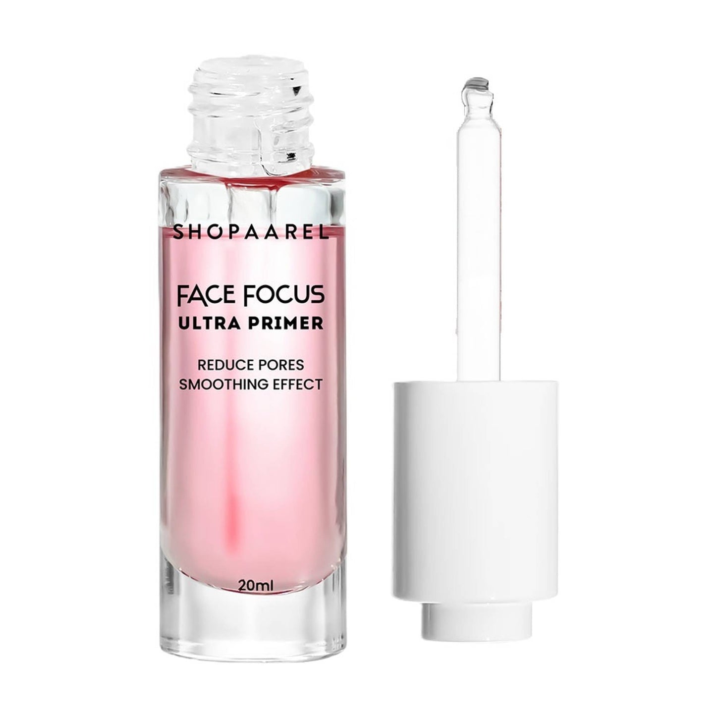 Shopaarel Face Focus Ultra Primer Reduce Pores, Watermelon Extract, Oil Control- Pink