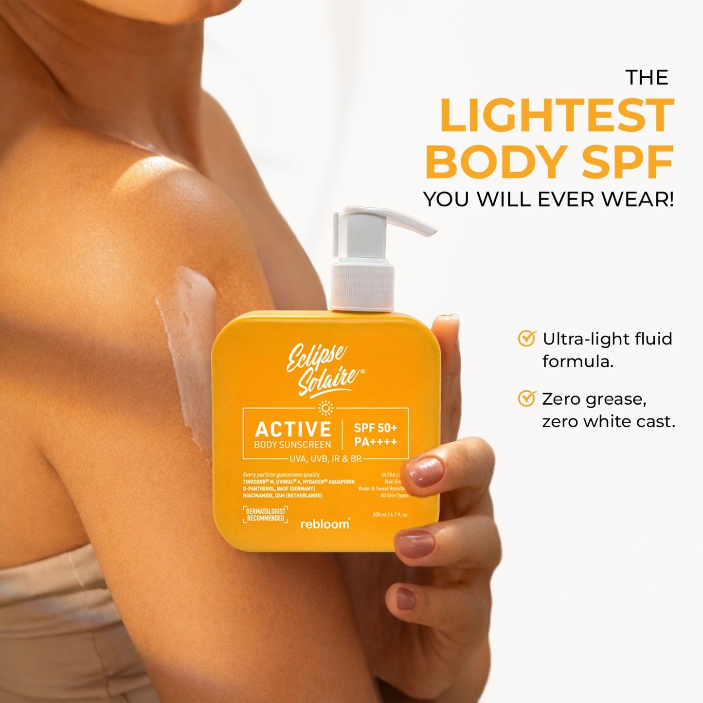 Eclipse Solaire Active Body Sunscreen SPF 50+ PA++++