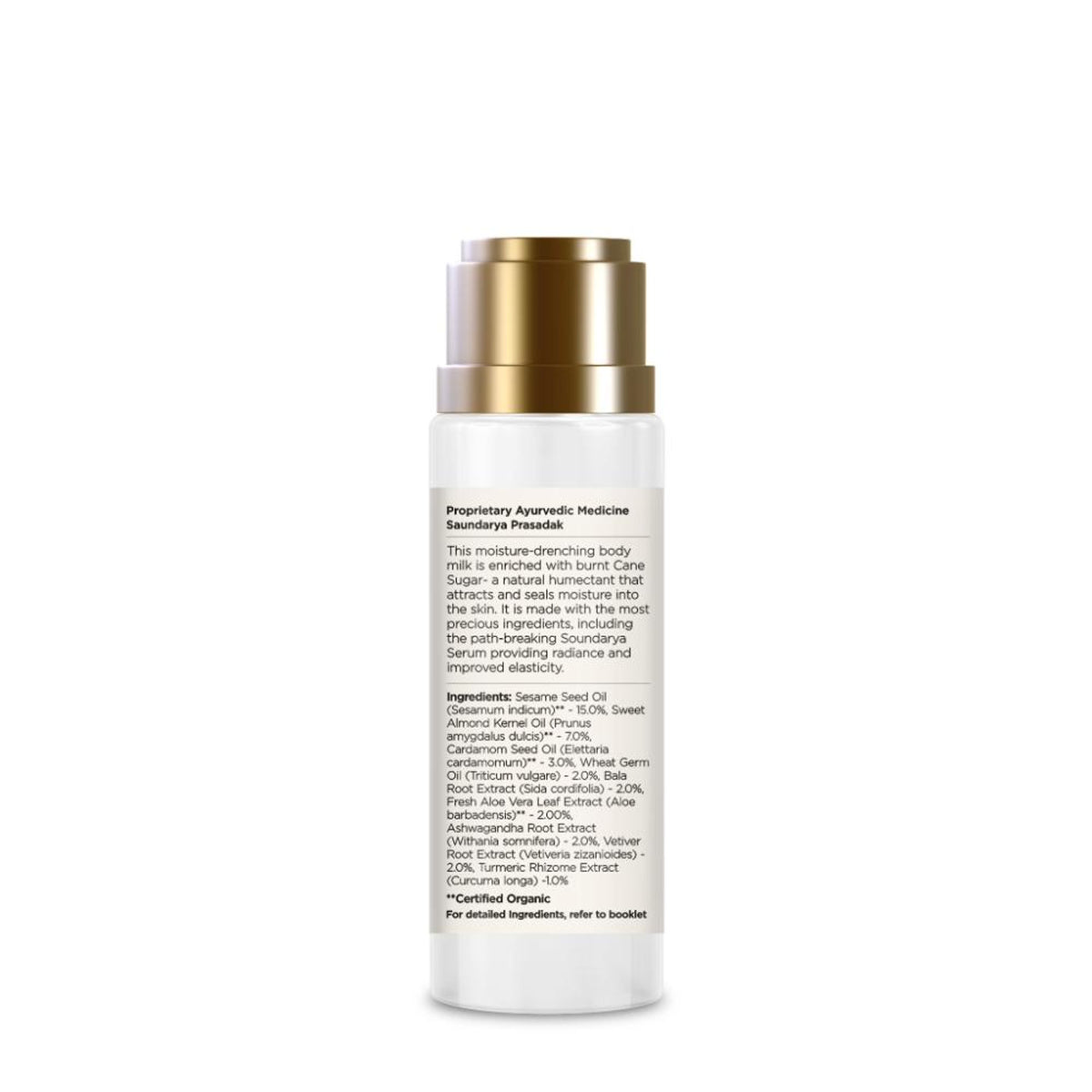 Forest Essentials Ultra Rich Body Milk Soundarya With 24K Gold & SPF25 Natural Body Lotion