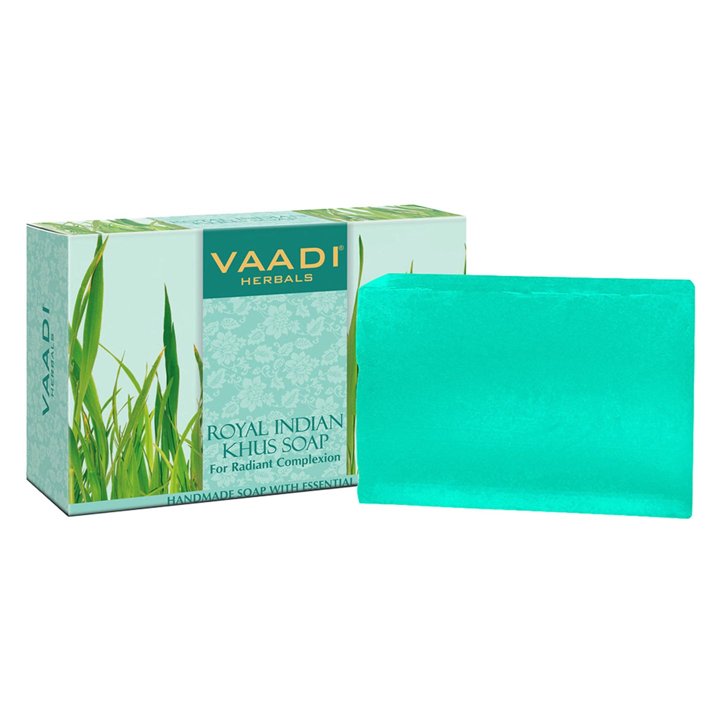 Vaadi Herbals Royal Indian Khus Soap for Radiant Complexion