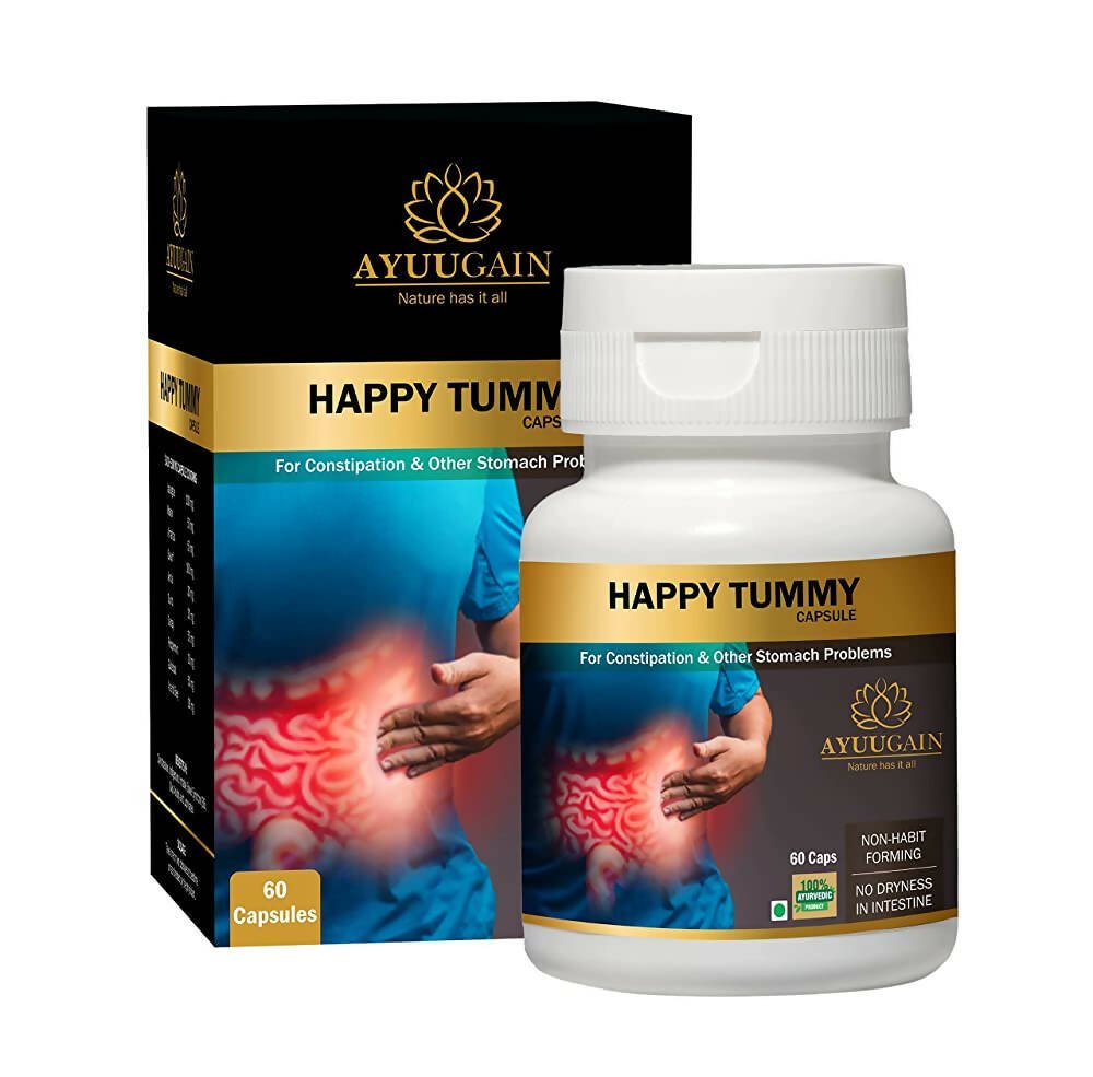 Ayuugain Happy Tummy Capsule for Constipation Relief