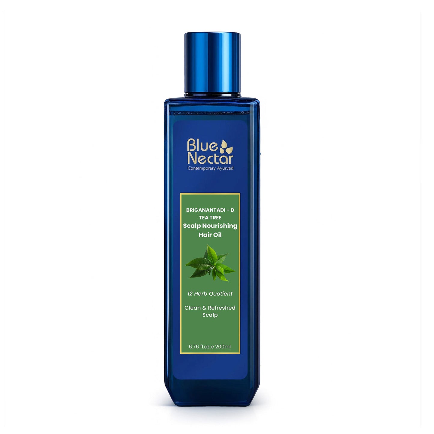 Blue Nectar Briganantadi - D Tea Tree Scalp & Anti Dandruff Hair Oil