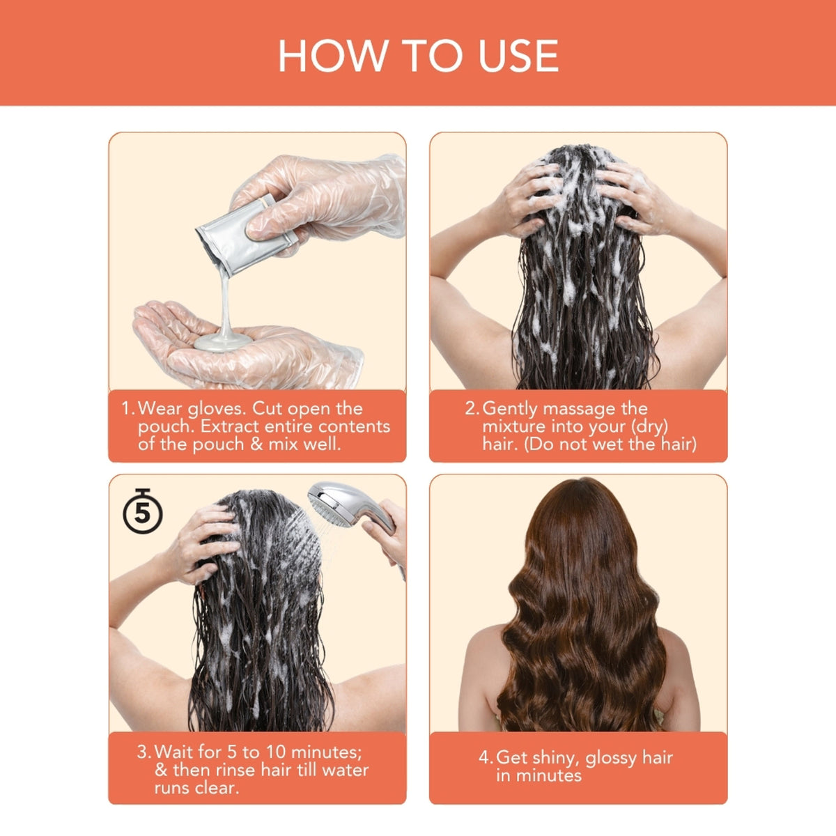 Paradyes Coconut Fix Shampoo Hair Color - Dark Brown 3.0