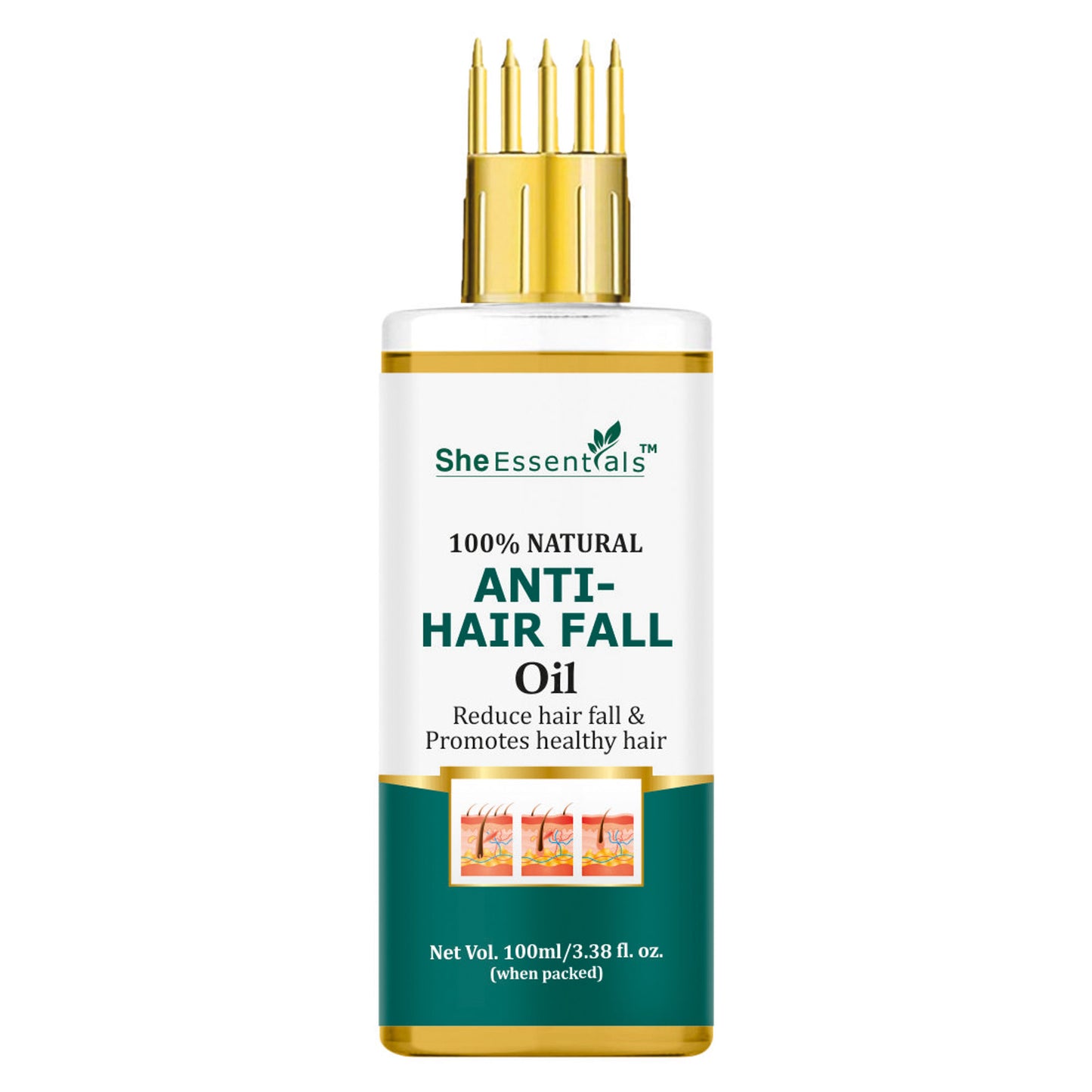 She Essentials Anti Hair Fall & Hair Growthoil For All Types Of Hair