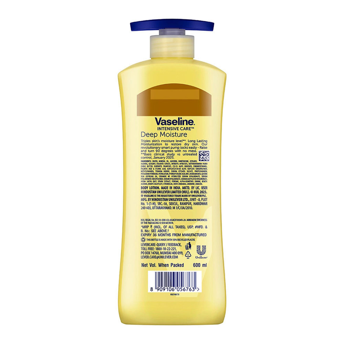 Vaseline Intensive Care Deep Moisture Body Lotion