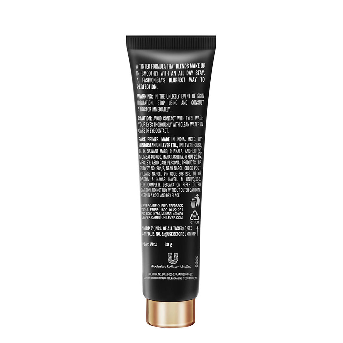 Lakme Unreal Mini Blurfect Long Stay Face Primer, Mattifies & Blurs Pores