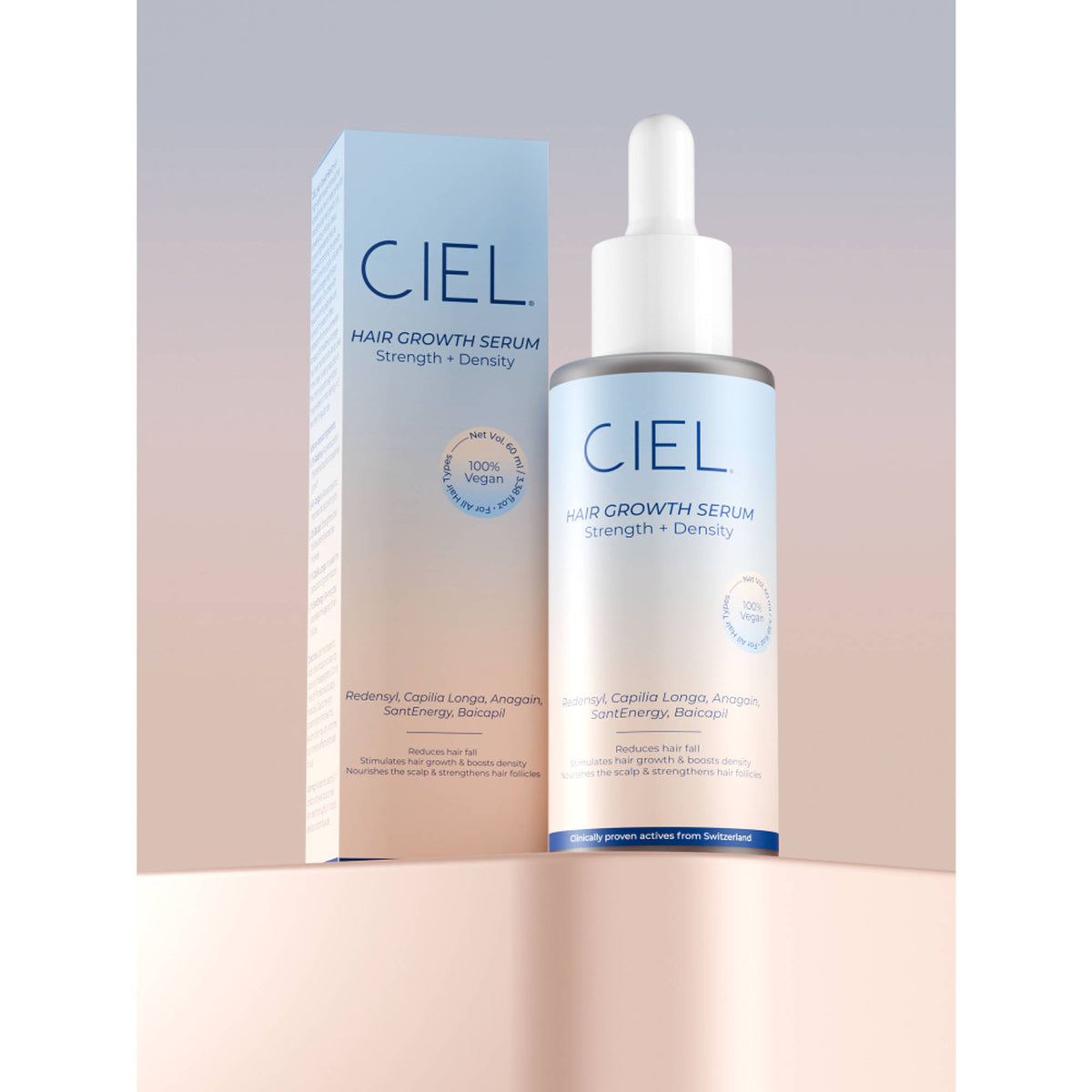 Ciel Hair Growth Serum - Strength + Density