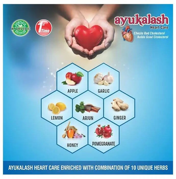 Ayukalash Heart Care Syrup - Indyancart