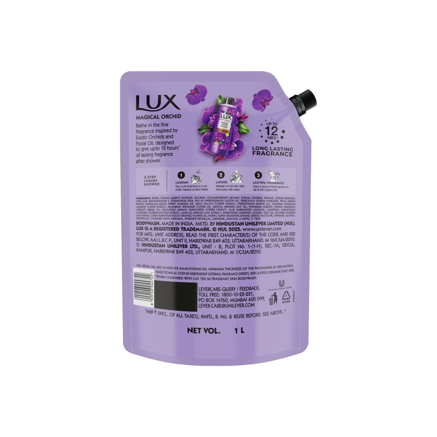 Lux Frag Refill Body Wash