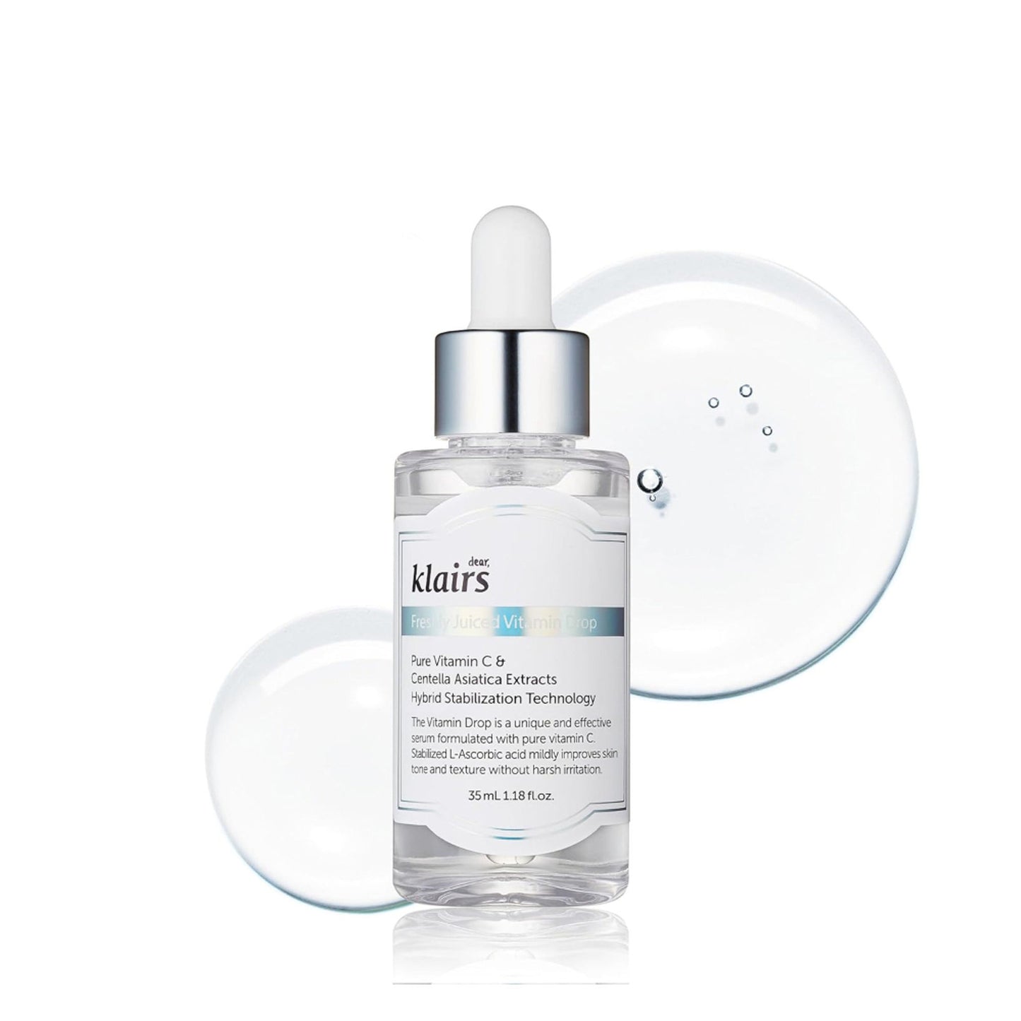 Klairs Freshly Juiced Vitamin Drop - 5% Pure Vitamin C Serum Fades Dark Spots & Hyperpigmentation