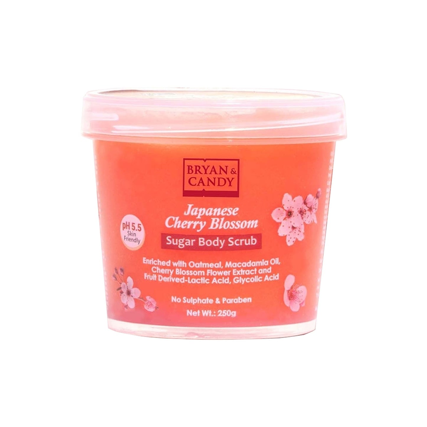 BRYAN & CANDY Japanese Cherry Blossom Sugar Body Scrub