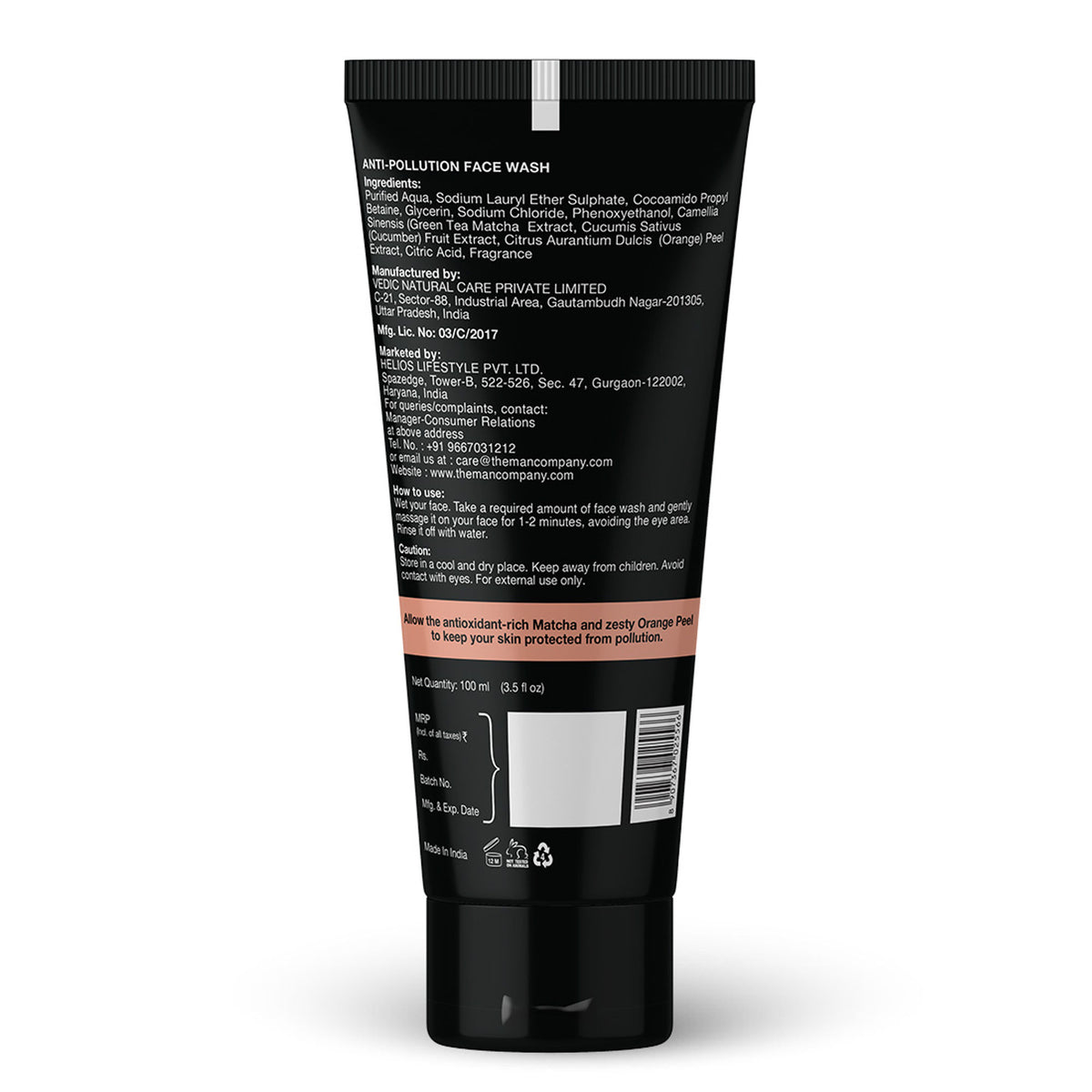 The Man Company Anti-Pollution Facewash