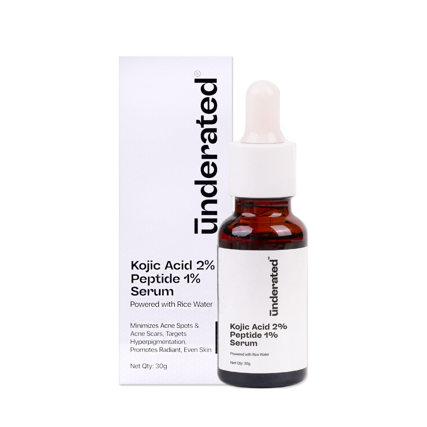 Underated Kojic Acid 2% + Peptide 1% Serum