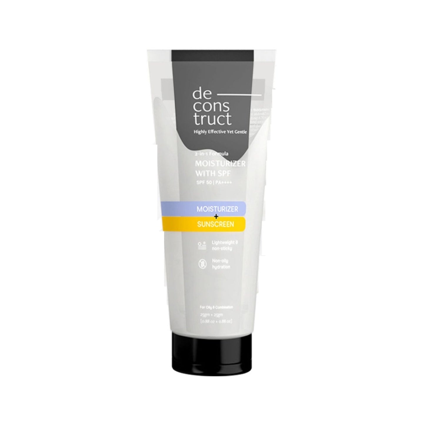 Deconstruct 2 In 1 Moisturizer & Sunscreen - SPF 50 Pa++++