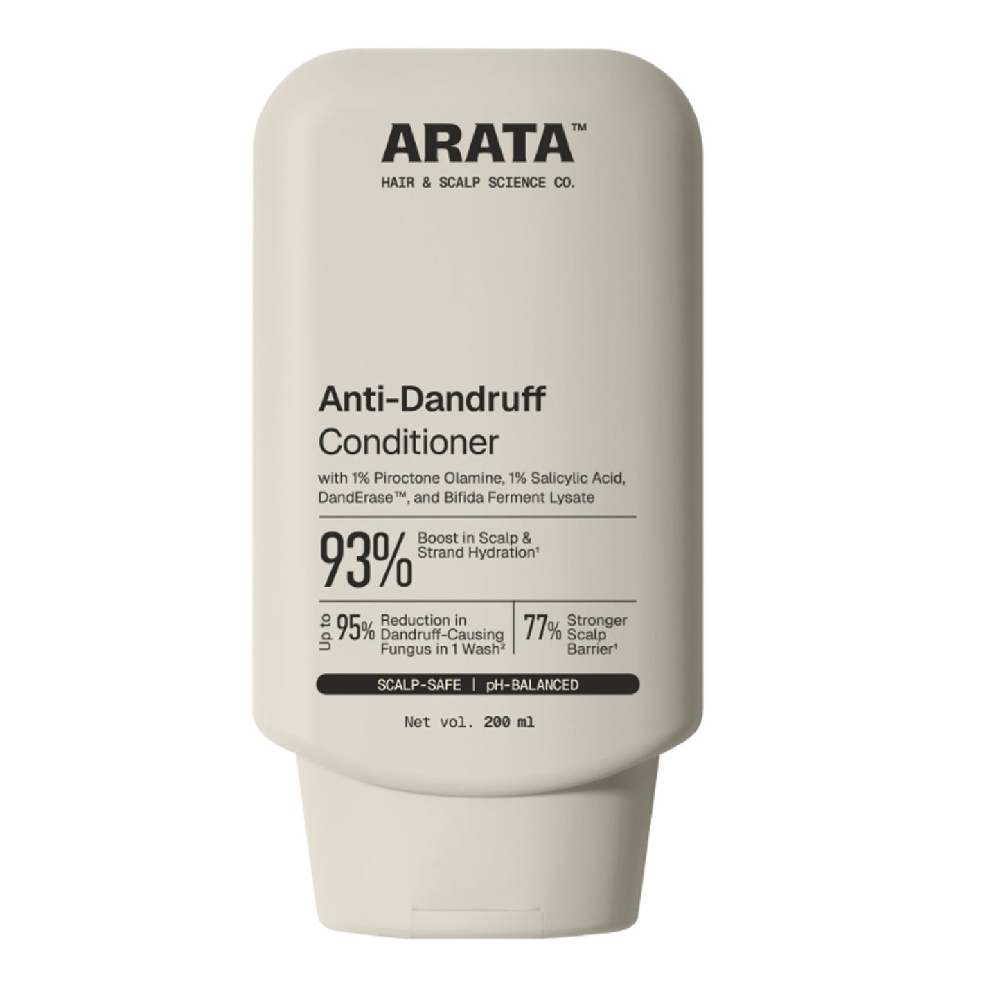 Arata Anti-Dandruff Conditioner, Soothes, Hydrates & Controls Flakes