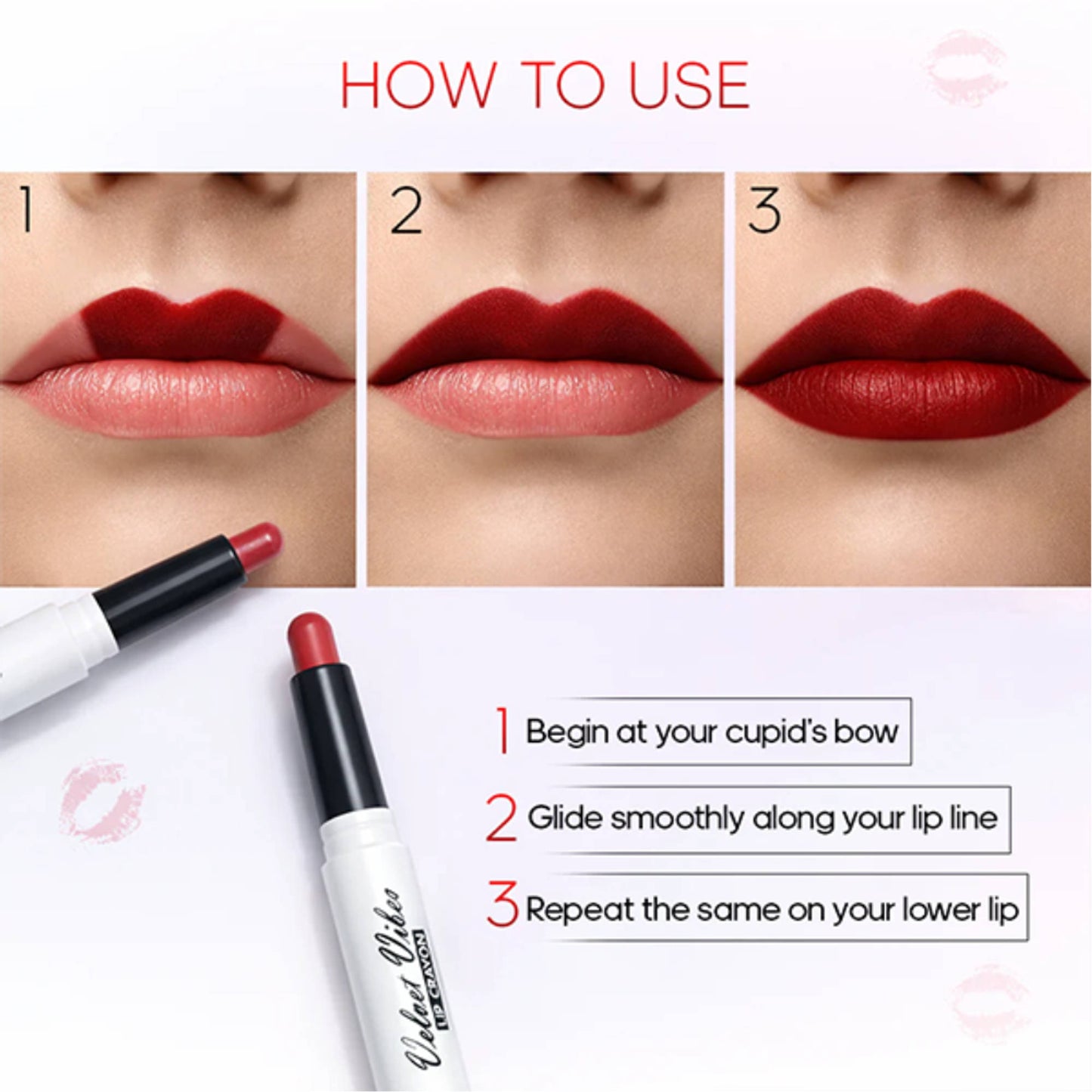 Recode Smudge-Proof And Waterproof Lip Crayon Set Of 8