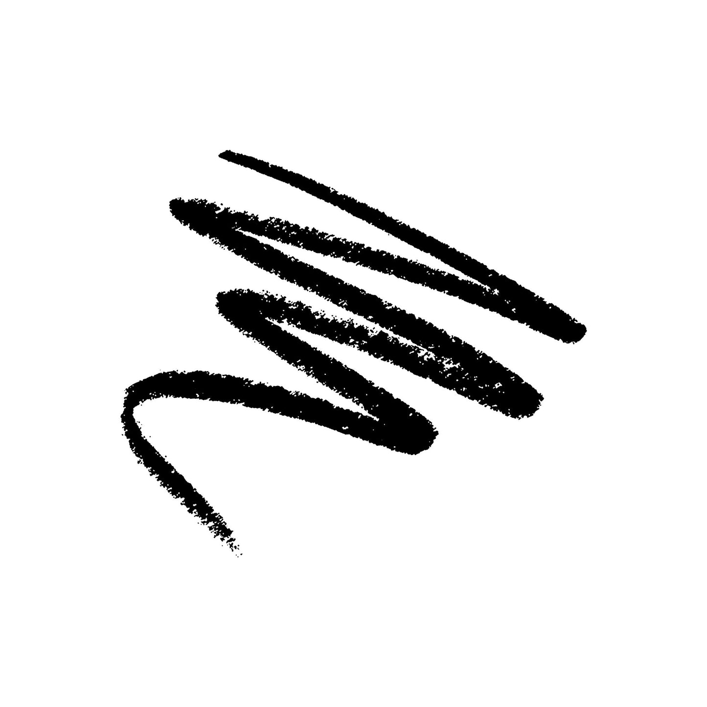 Colors Queen Soft Kajal eyeliner in black, displayed on a white background with the pencil tip visible and packaging in the image.