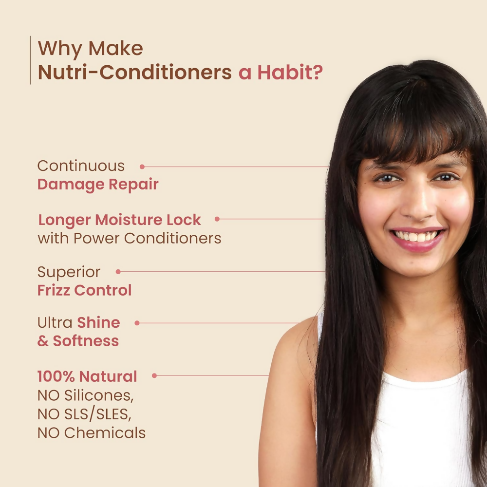 Nat Habit Hibiscus Nutri-Conditioner bottle, natural conditioner for hair nourishment and hydration, with hibiscus extract.