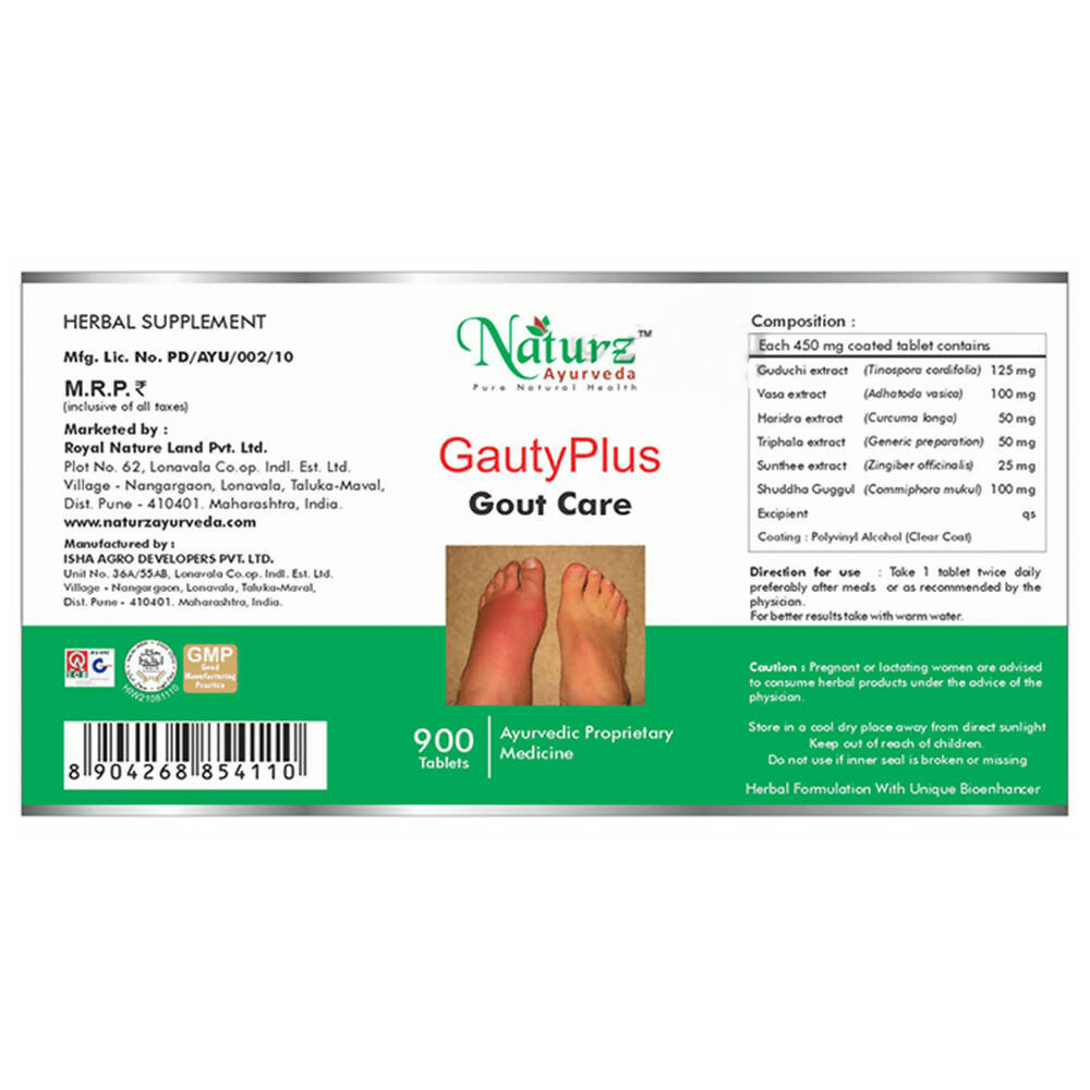 Naturz Ayurveda Gauty Plus Tablets