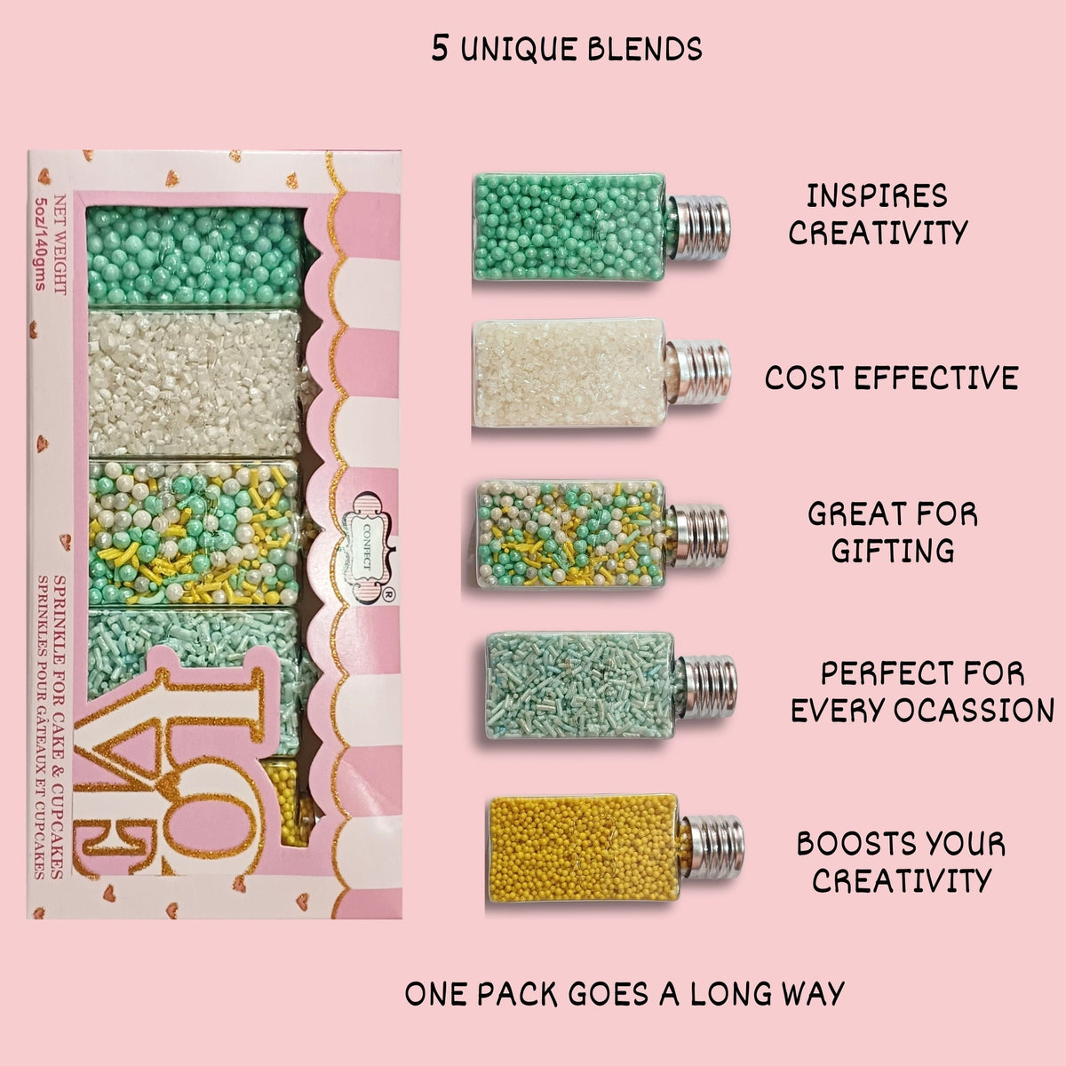 Confect Fusion Mashup Sprinkles FM Multipack 19